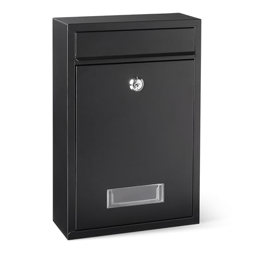 Amazon Basics, Cassetta postale con montaggio a parete e serratura,