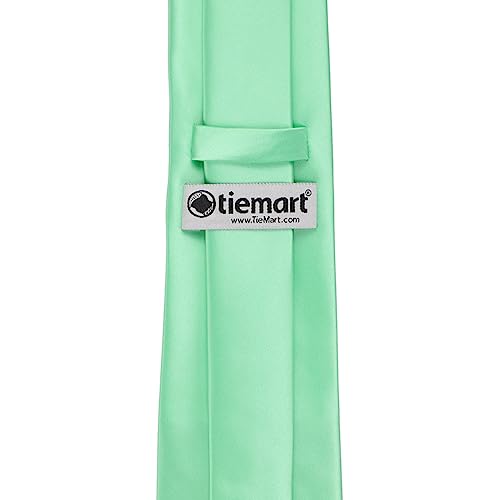 Image of tiemart Premium Solid Color Necktie