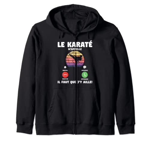 Cita Divertida De Karate De Artes Marciales Para Un Karateka Sudadera con Capucha