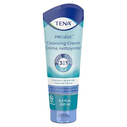 TENA ProSkin Cleansing Cream, Fragrance Free, 8.5 fl. oz