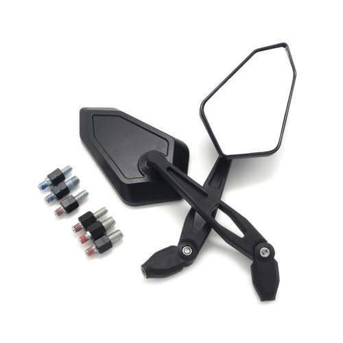 Espejo para moto CB1300 retrovisor negro compatible con serie CB900 M10