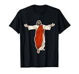Miftees Christmas Tees Black Jesus T-Shirt