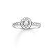 Produktbild THOMAS SABO Damen-Ring 925 Sterling Silber Zirkonia weiß Gr. 54 (17.2) TR1975-051-14-54