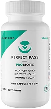 PERFECT PASS Prebiotics and Probiotics for Digestive Health