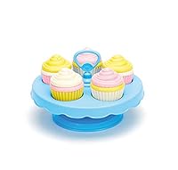 Green Toys CPCK-1152 Cupcake Set,Multi, 16 pcs