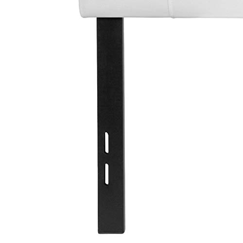 Flash Furniture Full Tufted Fabric Headboard, White by Flash Furniture - Used condition - Image 8