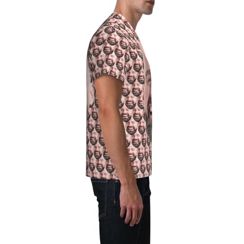 Custom Face Shirt Personalized Create Your Own Shirt with Photo Image Customized Shirts for Men Women3