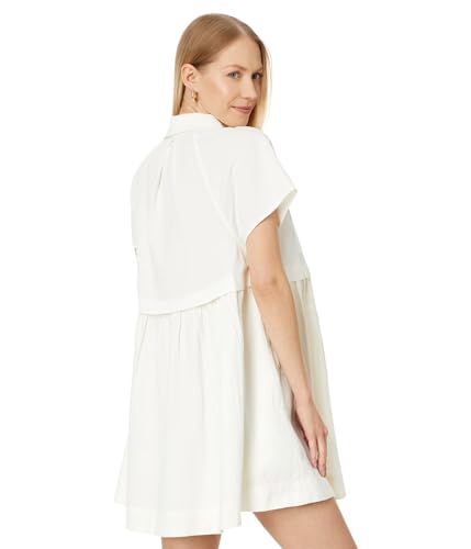 Image of Free People Ronnie Poplin Mini Dress