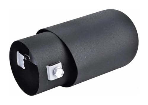 排気口 排気管 パーツ 用 ユニバーサル ステンレススチール 車用 交換用排気管 マフラーカバー アクセサリー チップトリム 1個