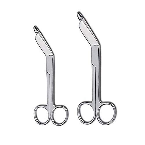 GOLDFINCH Lister Bandage Scissors 2 Piece Set - 5.5"& 7.5"Surgical Instruments Made of Stainless Steel Ideal for EMTs, Medical Students, Paramedics, Doctors. Veterinarians, Nurses (B09YRYGW26) Amazon Price History, Amazon Price Tracker