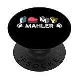 Ce joli cadeau pour chien est parfait pour le propriétaire de l'animal de compagnie avec un chiot nommé Mahler.