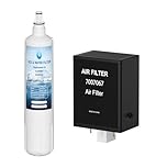 4204490 Water Filter Replacement and 7007067 Air Purification Cartridge Combo Pack, Compatible with Sub-Zero 4204490, 4290510 Water Filter, 7042798/7007067 Air Filter (1+1)