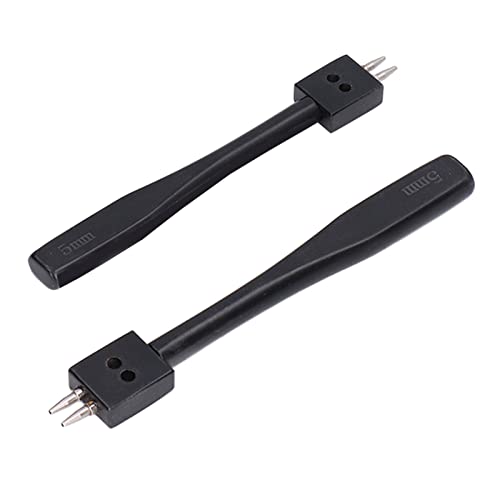 Ferramenta de puncionamento de linha de couro faça você mesmo, vários tamanhos Conjunto de ferrament