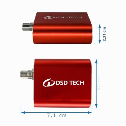 Convertidor DSD TECH SH-AU02A USB a TOSLINK de gran calidad para sonido digital de 96K 24Bit 2