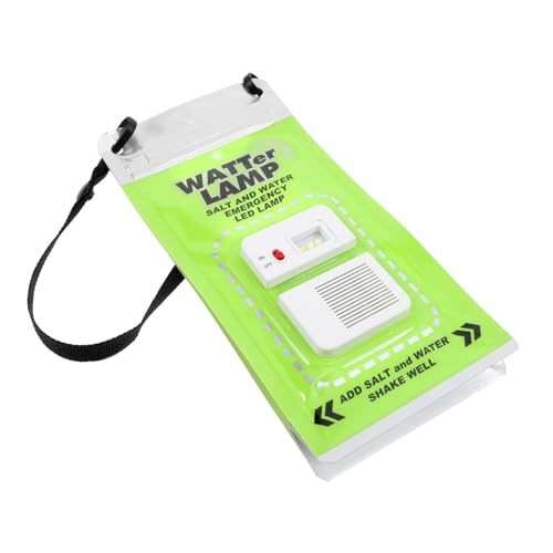 BRIGHTFUFU Versatile Salt Water Lamp Led for Camping No Battery Needed Waterproof Lightweight for Outdoor Activities