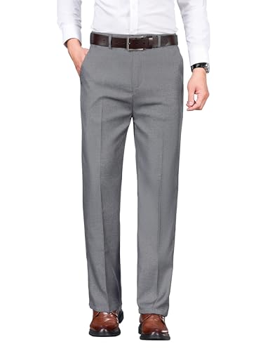 Image of AVANOVA Men's Casual Pants - Stylish Regular Fit Trousers for Men, Comfortable Office & Casual Pant, Modern Formal Look (Trouser 270)