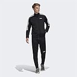 Eng anliegende Hose adidas Mens Sere19 Ts Trainingsanzug, Black/White, 4244