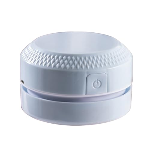 Pequeña herramienta de limpieza de polvo de escritorio – Mini limpiador de migas | Robot limpiador de escritorio | Dispositivo de succión para dejar de fumar | Aparato giratorio de 360 grados para Pequeña herramienta de limpieza de polvo de escritorio – Mini limpiador de migas | Robot limpiador de escritorio | Dispositivo de succión para dejar de fumar | Aparato giratorio de 360 grados para