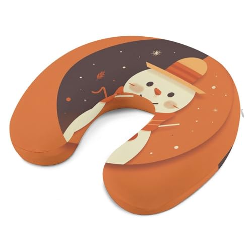 Almohada de viaje U con espuma viscoelástica 30x25 cm miniatura 6