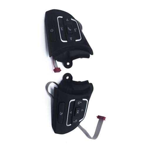 �N���[�Y�R���g���[���X�C�b�` Compatible With For Touran 2011 2012 2013 2014 2015 For Golf 2010 2011 2012 2013 2014 �Ԃ̃X�e�A�����O�z�C�[���{�^�� 5C0959538B 