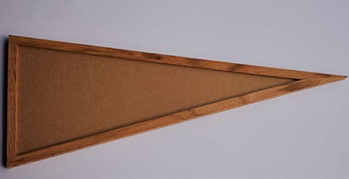 12x30 oak pennant frame (dark oak)