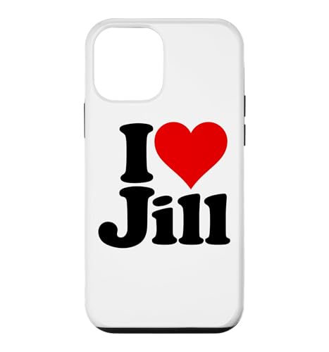 I LOVE HEART JILL NAMEE ON A TEE �X�}�z�P�[�X iPhone 12 mini �p