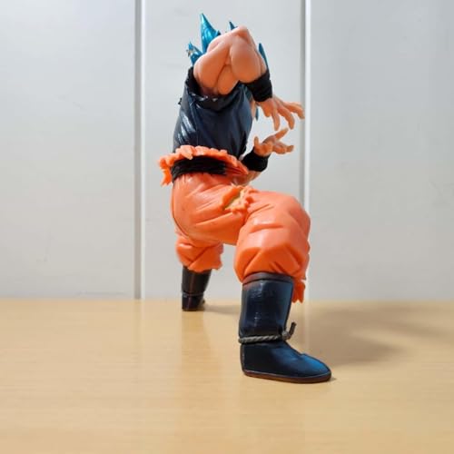Image of Awestuffs Gokuu Super Saiyan Large Action Figure Limited Edition Manga Toy Collectible Fighting