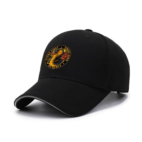 Luxaros Gorras de béisbol clásicas Co. Bra Kai, Pico Completo, ala de Anchura Media, Gorra para papá, tío y Abuelo, Clásica