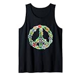 Peace Love Flower Power Retro Camper Hippie