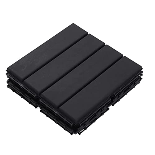 Dalles de terrasse dalles plastique emboîtables 30 pcs extérieur étanche