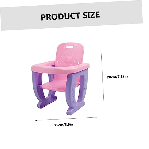 FOYTOKI Cadeira De Simulação Cadeira Para Jogos De Boneca De Cadeira Boneca Bebê Cadeira Cadeira De