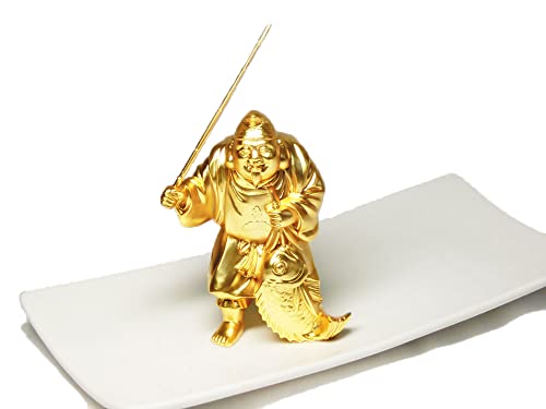 好運 金色 恵比寿 像 (寿台座 & 化粧箱 付) 24K 純金メッキ <仏像・開運縁起物・幸運置物>七福神の置物 恵比須像 EBISU 高台 ※1配送につき八角鏡ミラーステッカー1セット(4枚組)プレゼント中! 好運 金色 恵比寿 像 (寿台座 & 化粧箱 付) 24K 純金メッキ <仏像・開運縁起物・幸運置物>七福神の置物 恵比須像 EBISU 高台 ※1配送につき八角鏡ミラーステッカー1セット(4枚組)プレゼント中!