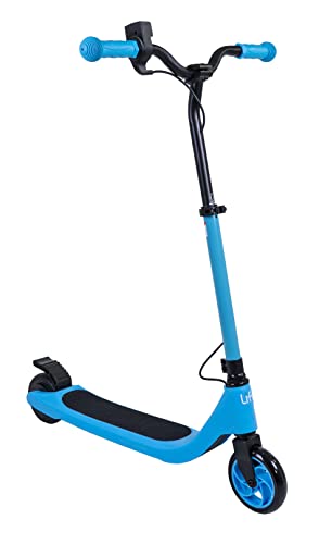 Li-Fe 120 PRO Lithium Electric E-Scooter with Powerful Rechargeable Battery & 120W Motor, Adjustable Handlebar, Lightweight Design, and Vibrant Neon Blue Finish