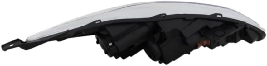 For Ford Fiesta 2011 2012 2013 Headlight Assembly Driver Side | CAPA Certified | Chrome | Sedan/Hatchback/S/SE/SES/SEL/Titanium Model | Replacement For FO2502295, FO2502295C | BE8Z13008B