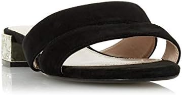 Nettie Di Jewel Heel Flat Mule Sandals 