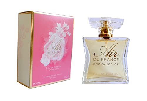 Charrier Parfums Air de France Croyance Or, Spray Eau de Parfum, Rose, Fruité, 50 ml Cover