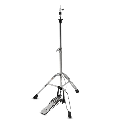 Image of Kadence HHJ01 Jamming Series 2.7kg Hi-Hat Stand | Chain-Drive Pedal & Adjustable Tension | Double-Braced Tripod | Gig-Ready Design | Chrome Finish