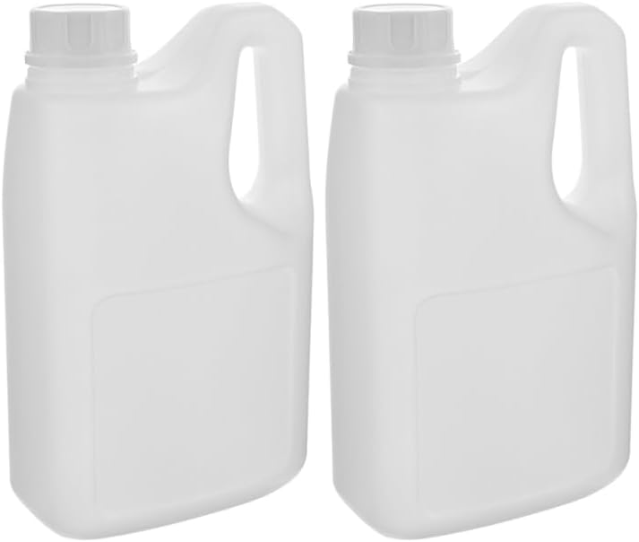 SHINEOFI 2L Juice Jugs with Handle, Leak-proof Plastic Beverage Bottles