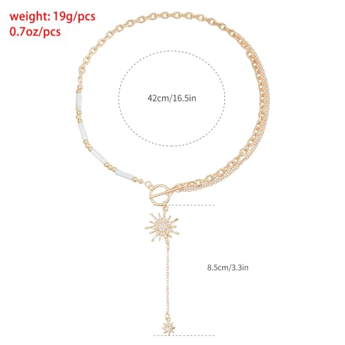 Image of 18k Gold Plated Vintage Dainty Pink Gemstone Bow Pendant Necklace Women Court Style Oval Cut Zircon Necklace