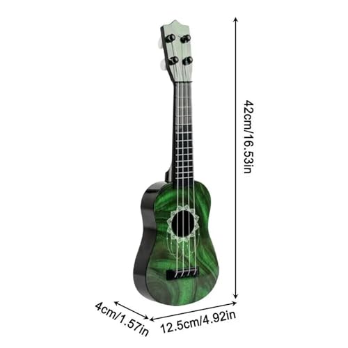 Ukulélé 17 pouces instrument débutant - Mini ukulélé acoustique de petite taille - 2