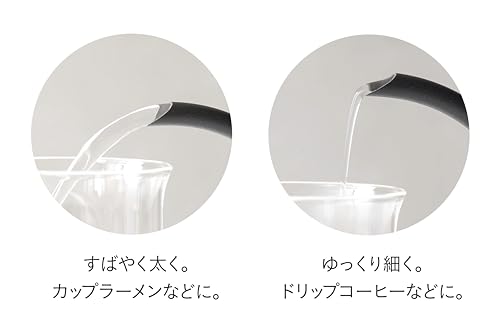 BALMUDA バルミューダ ザ・ポット 電気ケトル ブラック BALMUDA The Pot (KPT01JP-BK) + オリジナルドリップセット(ハリオ社製,V60)(ODS-HK1/JP) の商品画像 4