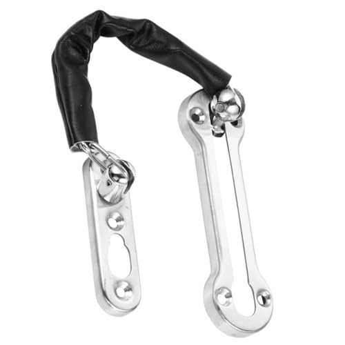 DIYEAH Catena Porta Sicurezza in Acciaio Inox Catena Sicurezza Per Hotel Per Finestre Facile Installazione Senza Attrezzi