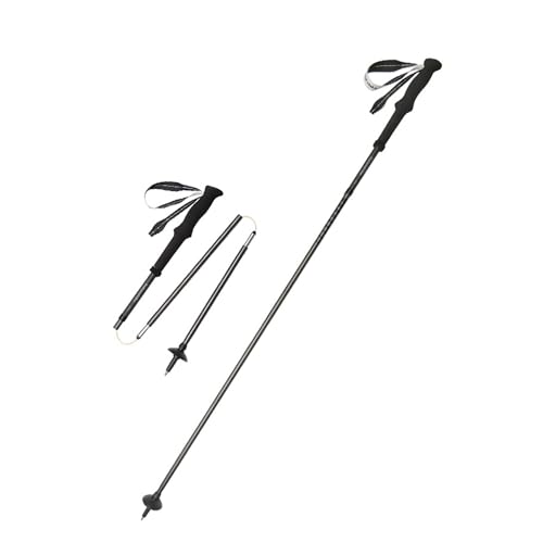 Bâtons de trekking légers pour soulager les genoux en randonnée alpine