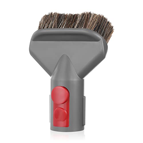 LANMU Horse Hair Brush Attachment Compatible with Dyson V15 V12 V11 V10 V8 V7 Vacuum Cleaner