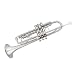 Student Brass Trumpet Trumpet Musical Instrument B Drop Beginner Professional Performance Brass Nickel-plated