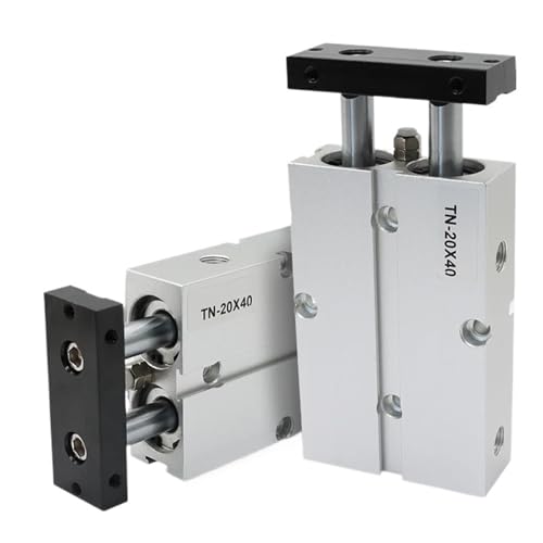 Vérin à double tige type TN25 anti-vibration alésage 25mm course 90mm - 2