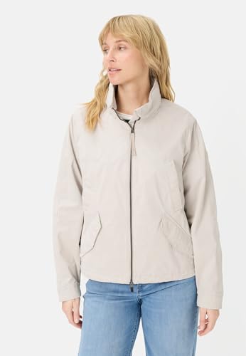 Chaqueta camel active 330105 mujer con acabados de alta calidad en blanco 2