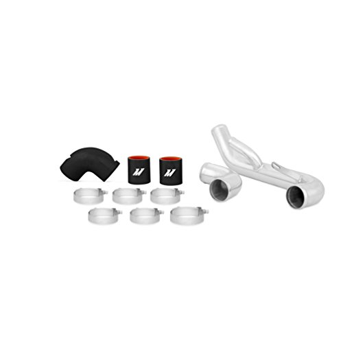 Image of Mishimoto MMICP-EVO-10LBK Lower Intercooler Pipe Kit Compatible With Mitsubishi Lancer Evo X 2008-2015 Black