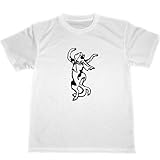 [ＴＵＧＥ９９９９] 歌川国芳 踊る猫又 ドライ Tシャツ 猫 猫グッズ ネコグッズ 国芳 浮世絵