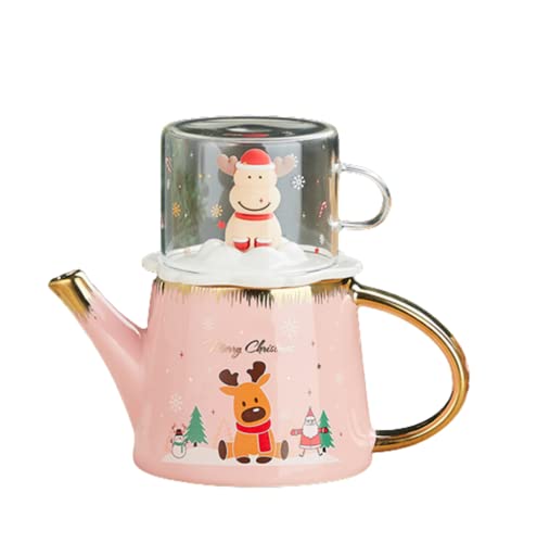 LUCHUAN NX}XeB[Zbg̃p[\ieB[1̂߂̃Zbg 500ml Z~bN eB[|bg 300ml KX Jbv Z~bNR[q[eB[|bg~N|bgXgLb`Z~bNPg ▭ȃNX}XMtg (s